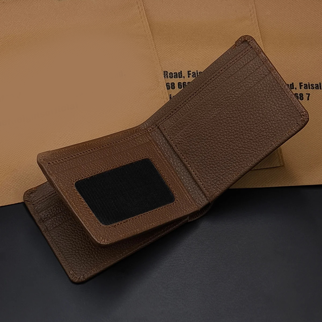3x Cash Pockets | Leather Wallet