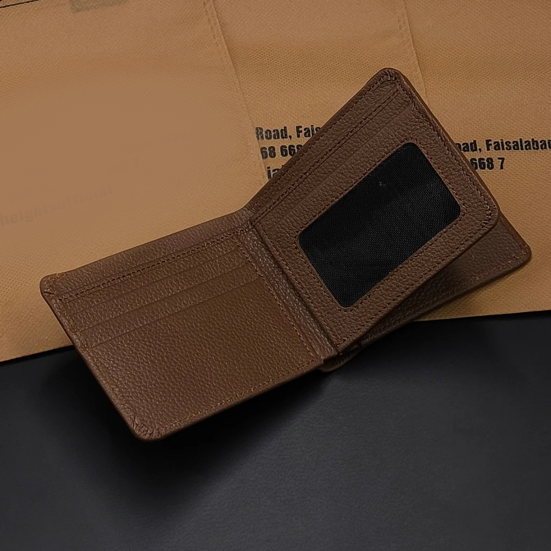 3x Cash Pockets | Leather Wallet